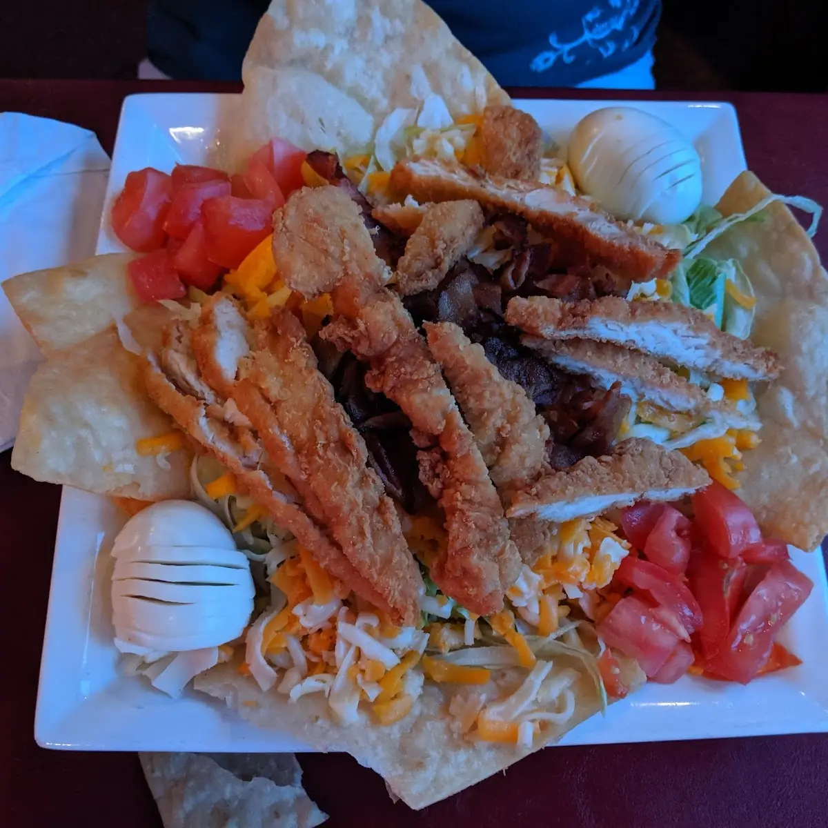 Crispy Chicken Salad