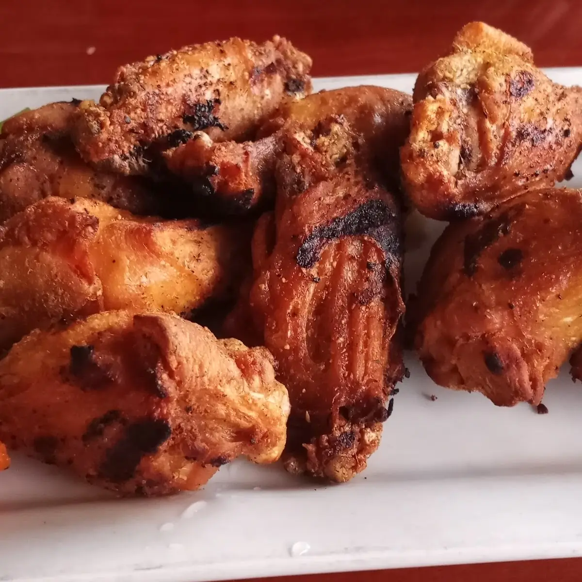 Chicken Wings with Carrots and Celery