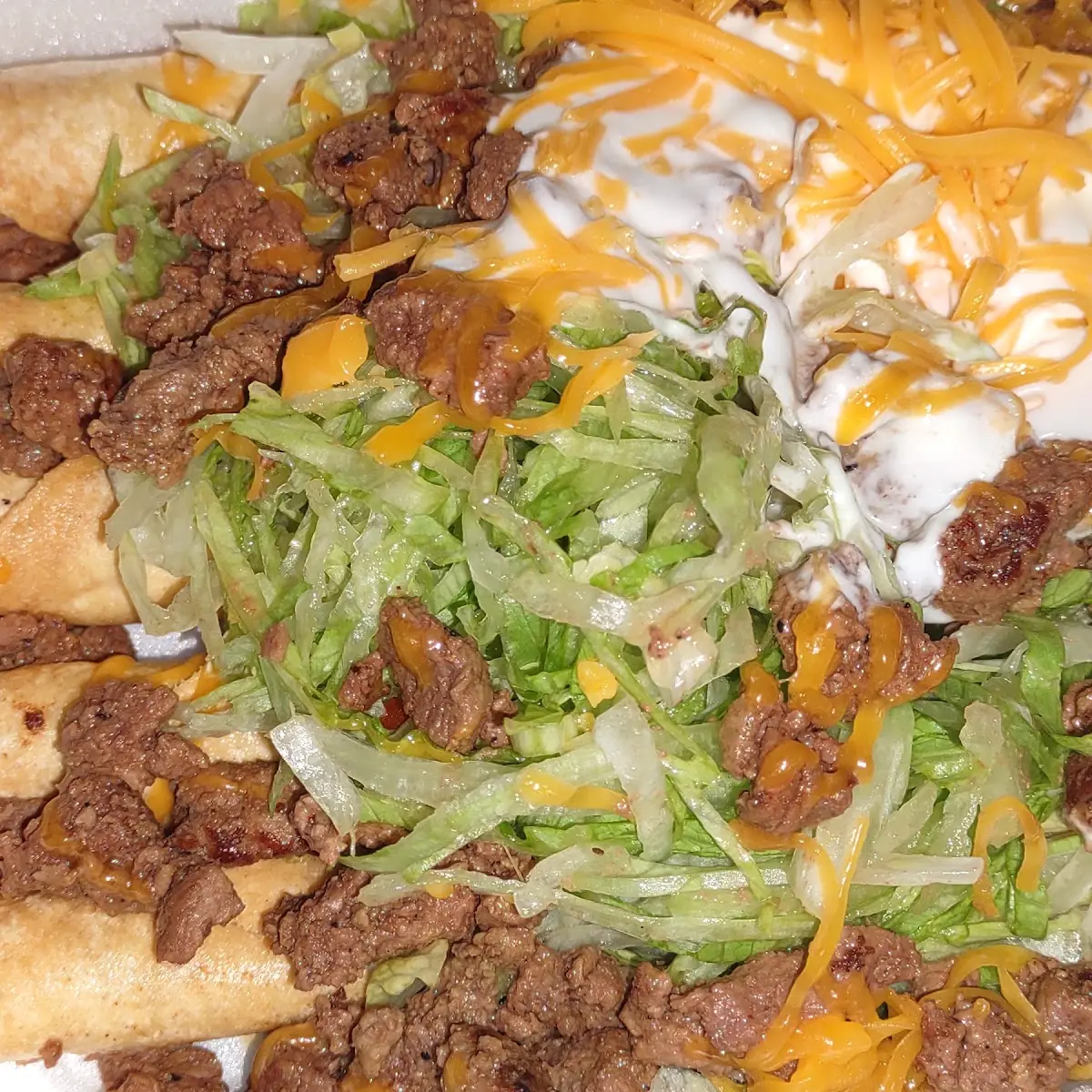 5 Rolled Taco Supreme Carryout