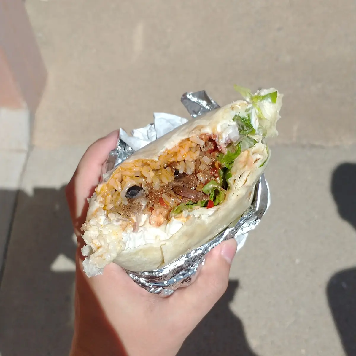 Barbacoa Beef Burrito