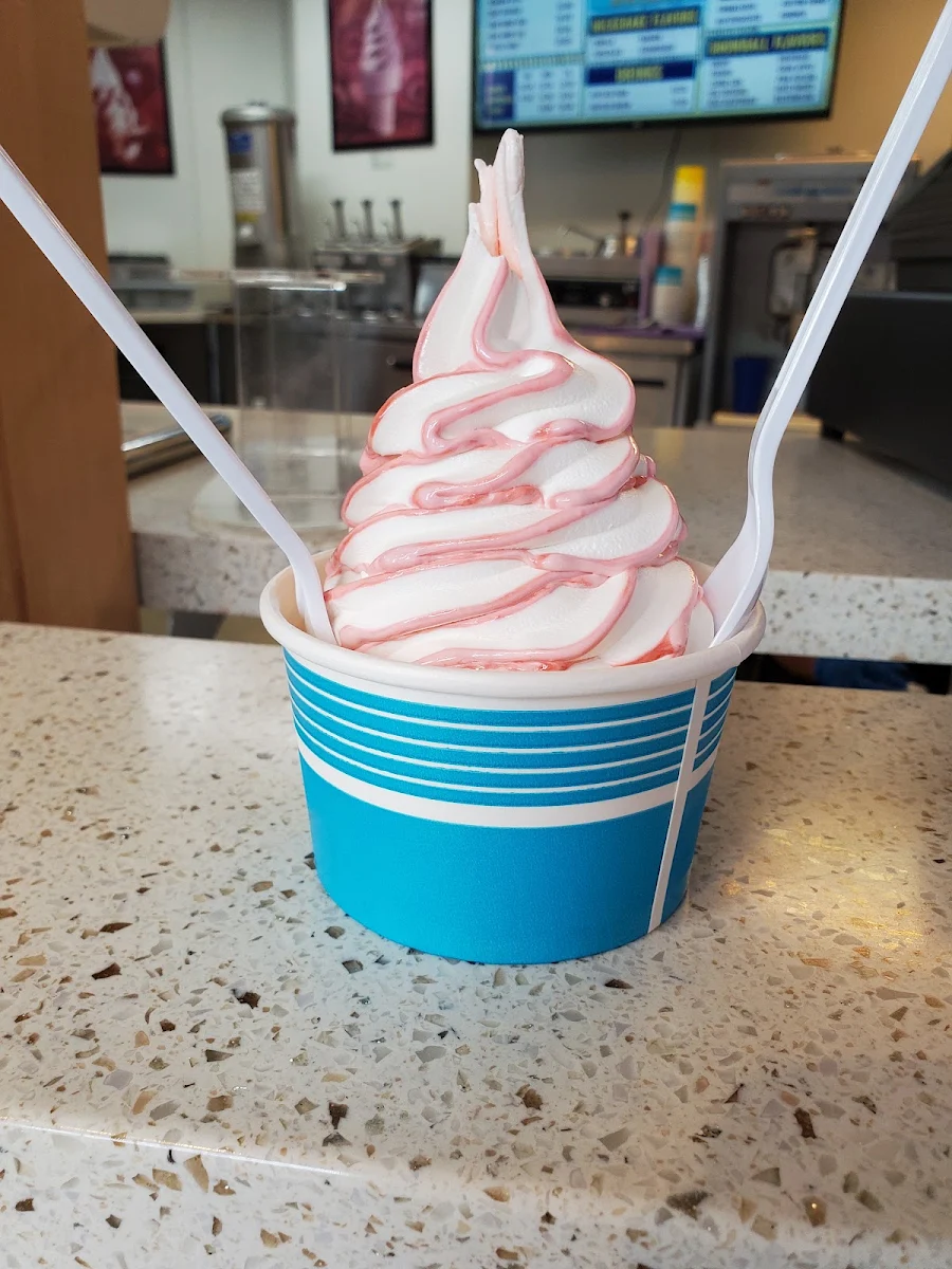 Strawberry Vanilla Ice Cream