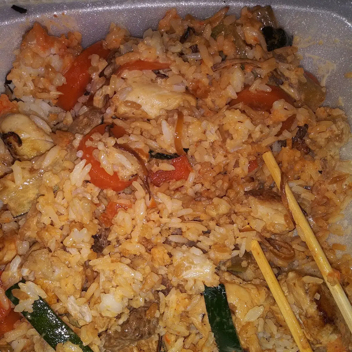 Hibachi Steak N Chicken