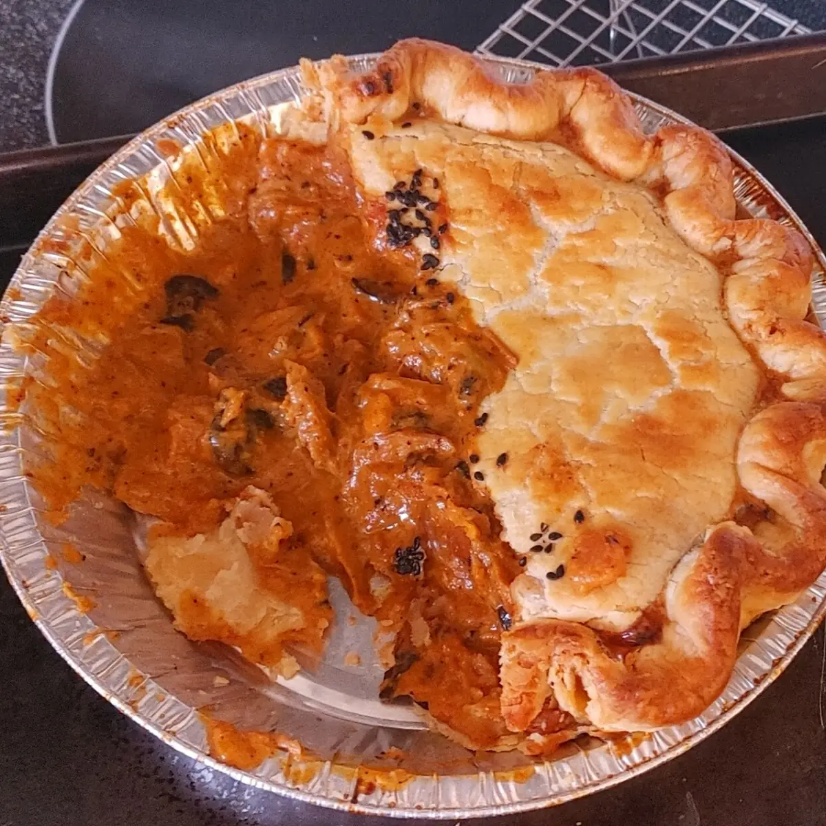 Thai Chicken Curry Pot Pie