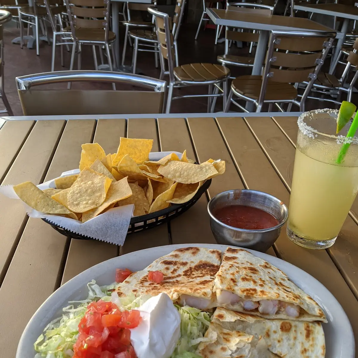 Shrimp Quesadilla Fajita