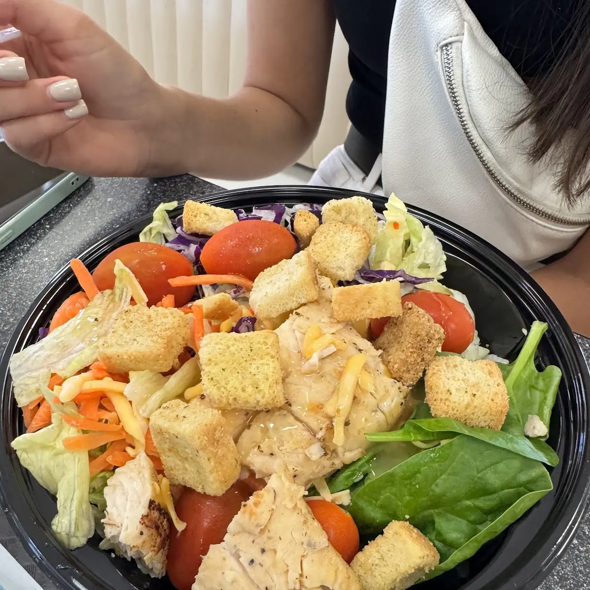 Chicken Strip Salad