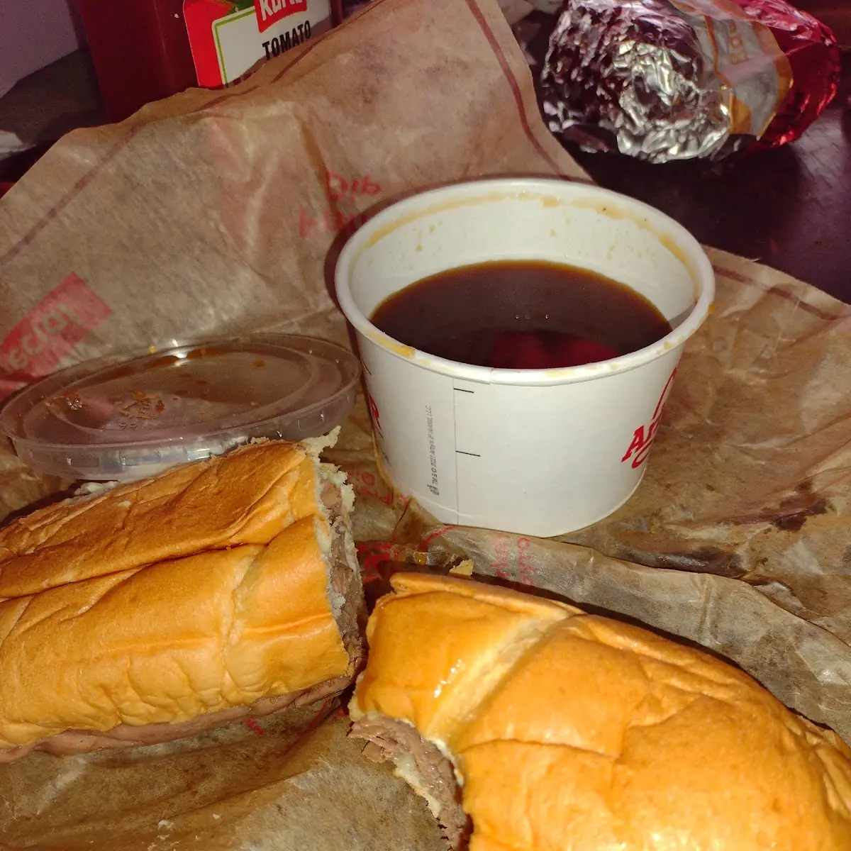 French Dip and Swiss
