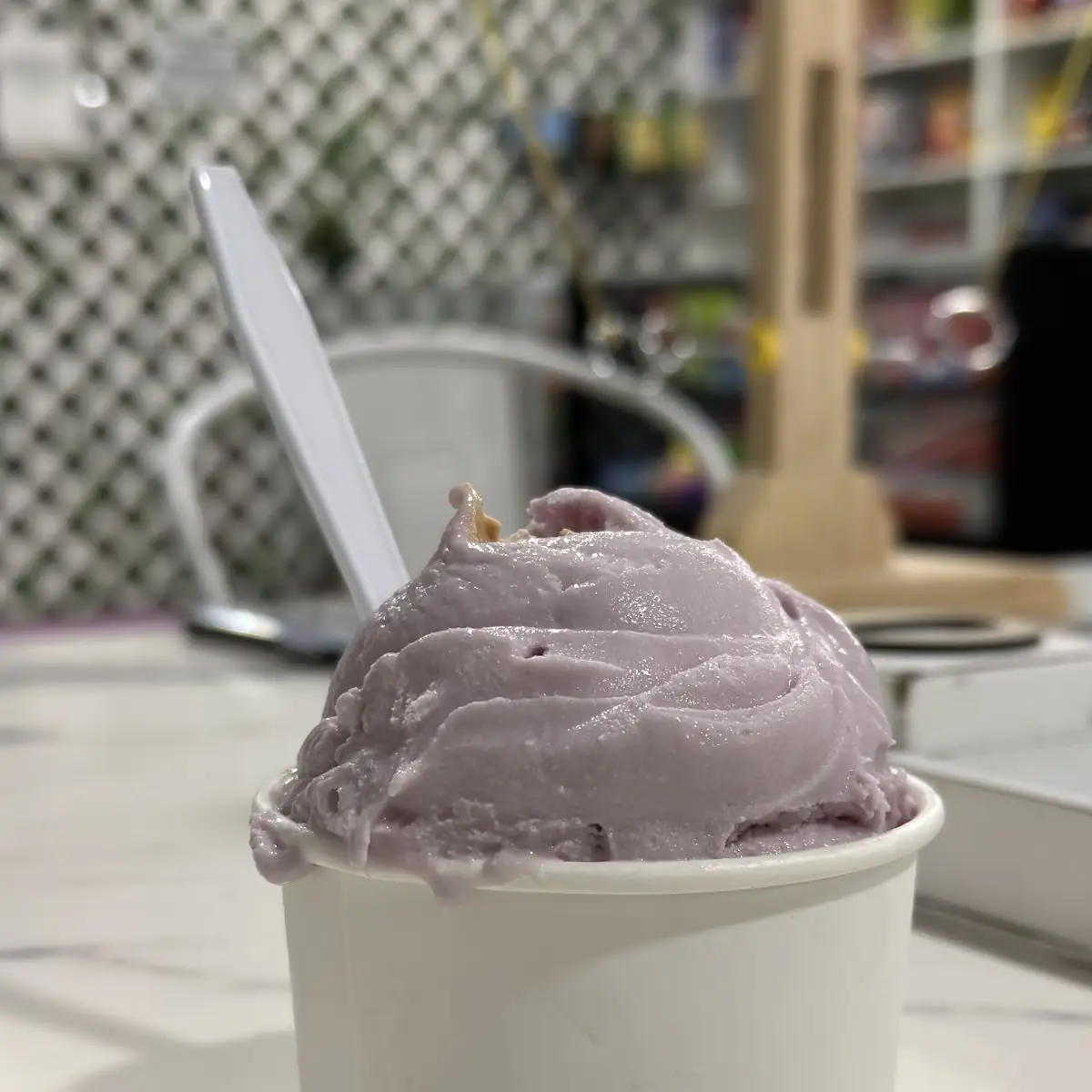 Taro Ice Cream