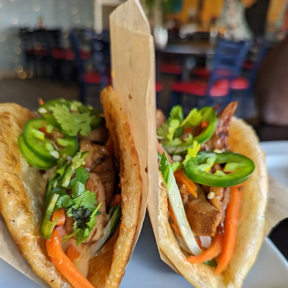 Sauteed Chicken Banh MI