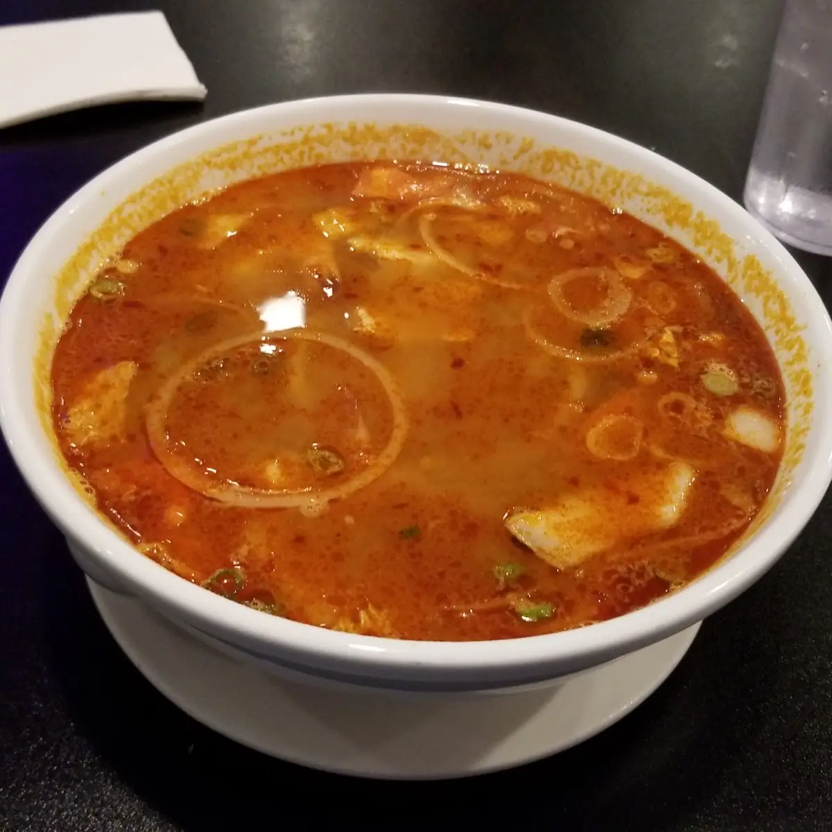 Tom Yum with Rice Noodles