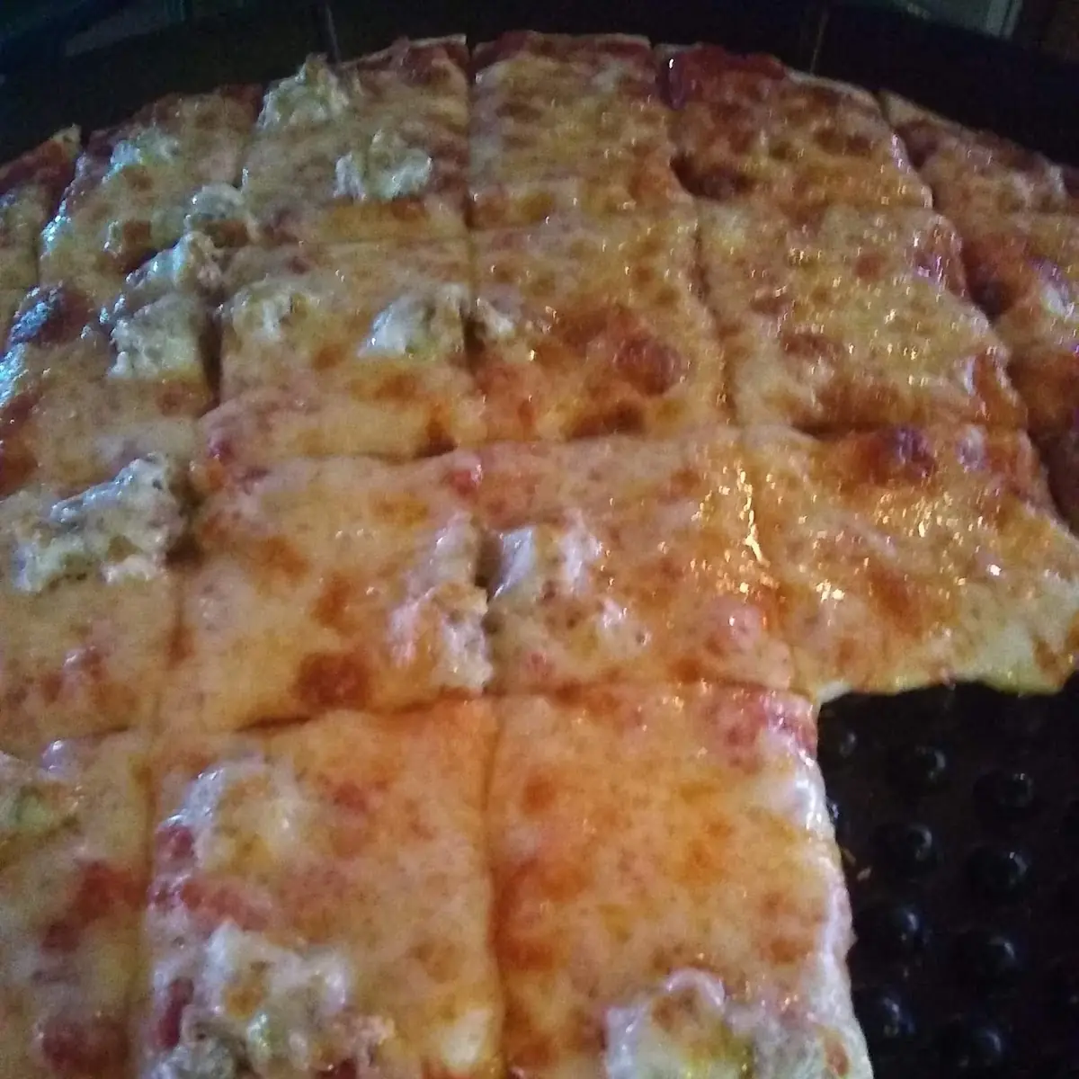 Cheese and Sausage Pizza