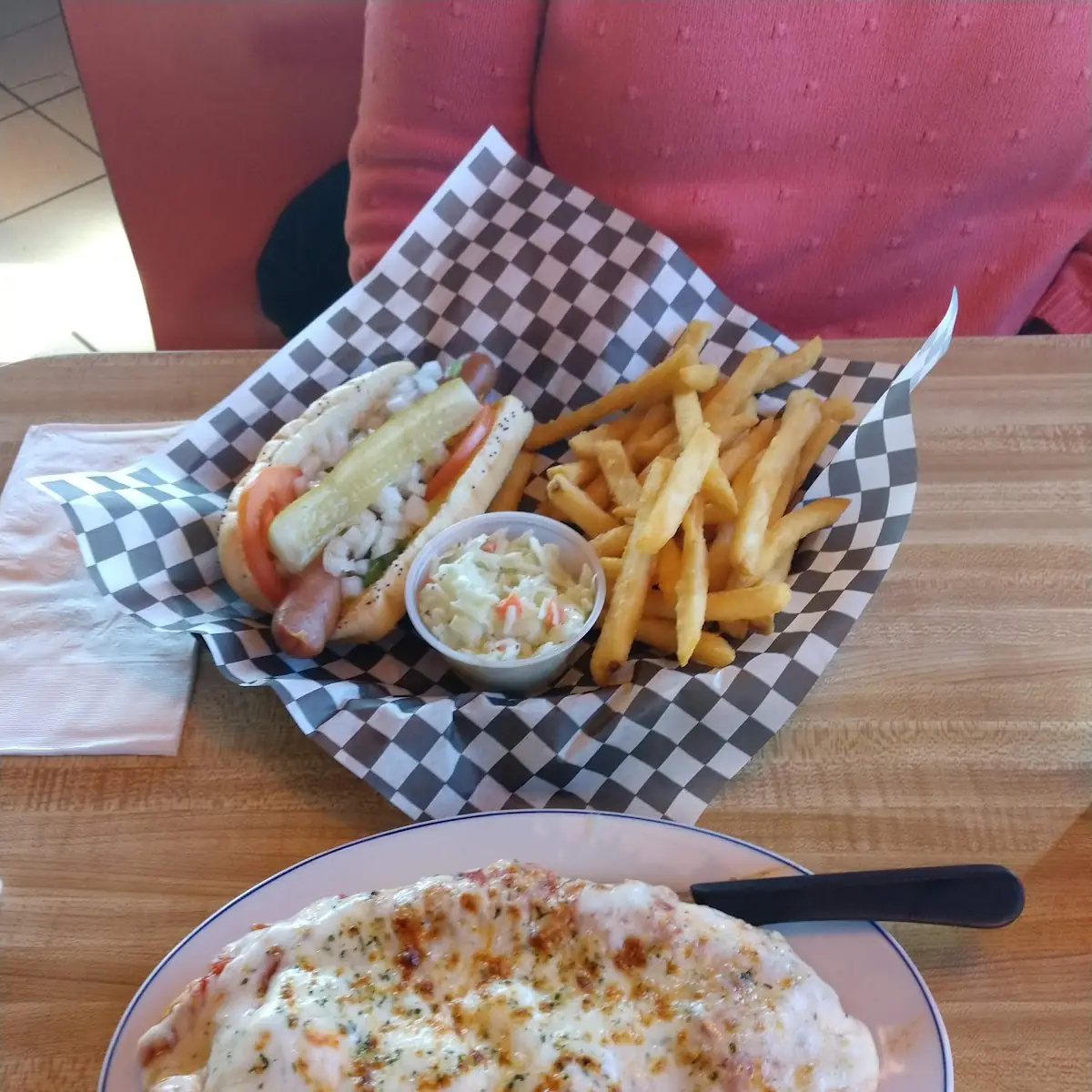 Meatball Supreme & Chicago Hot Dog