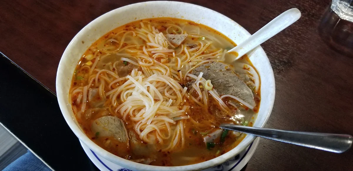 Beef Pho with Chilli Oil, Pho Thuy Duong Restaurant