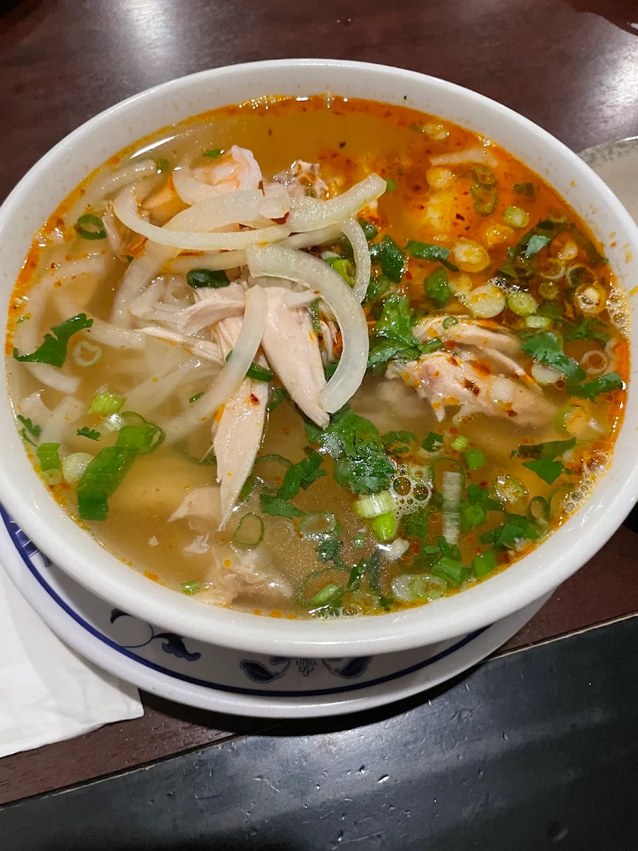 Chicken and Shrimp Satay, Pho Thuy Duong Restaurant
