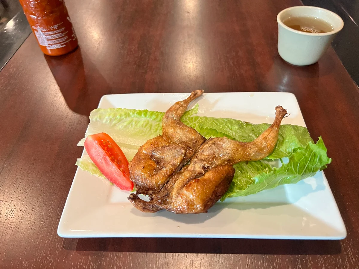 Deep Fried Quail, Pho Thuy Duong Restaurant