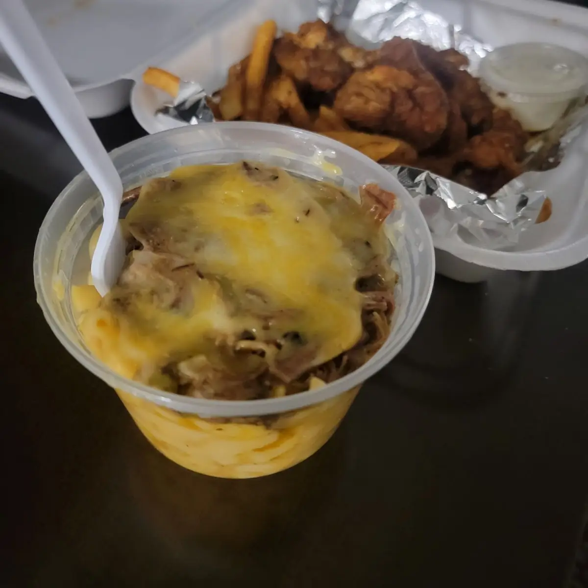 Green Chile Brisket Fries