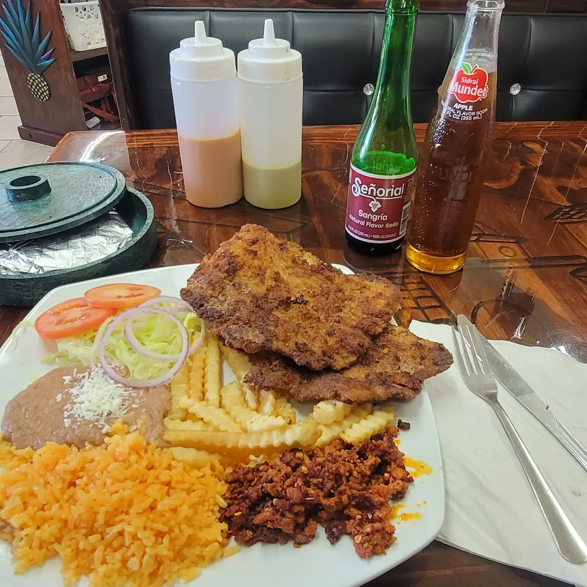 Bistec Empanizado Breaded Steak