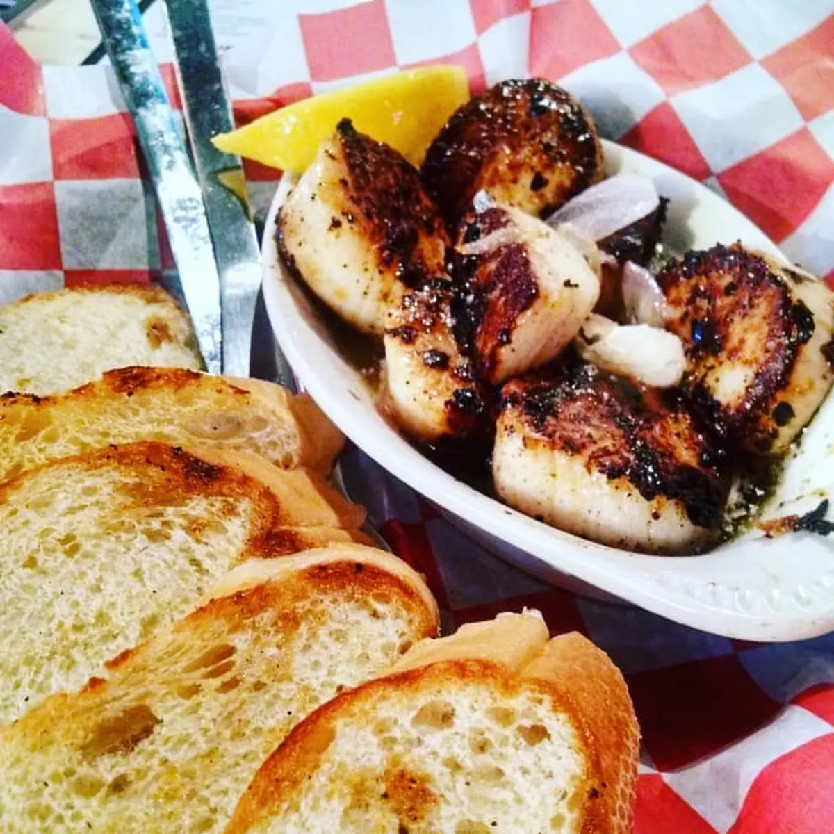 Pan Seared Scallops