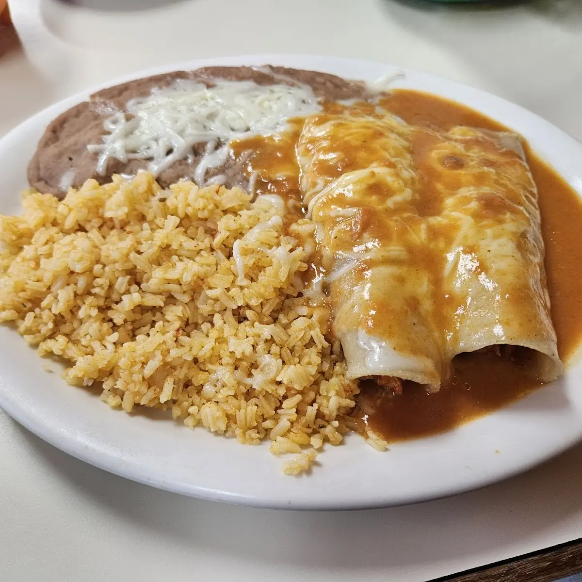 Enchilada Rice and Beans