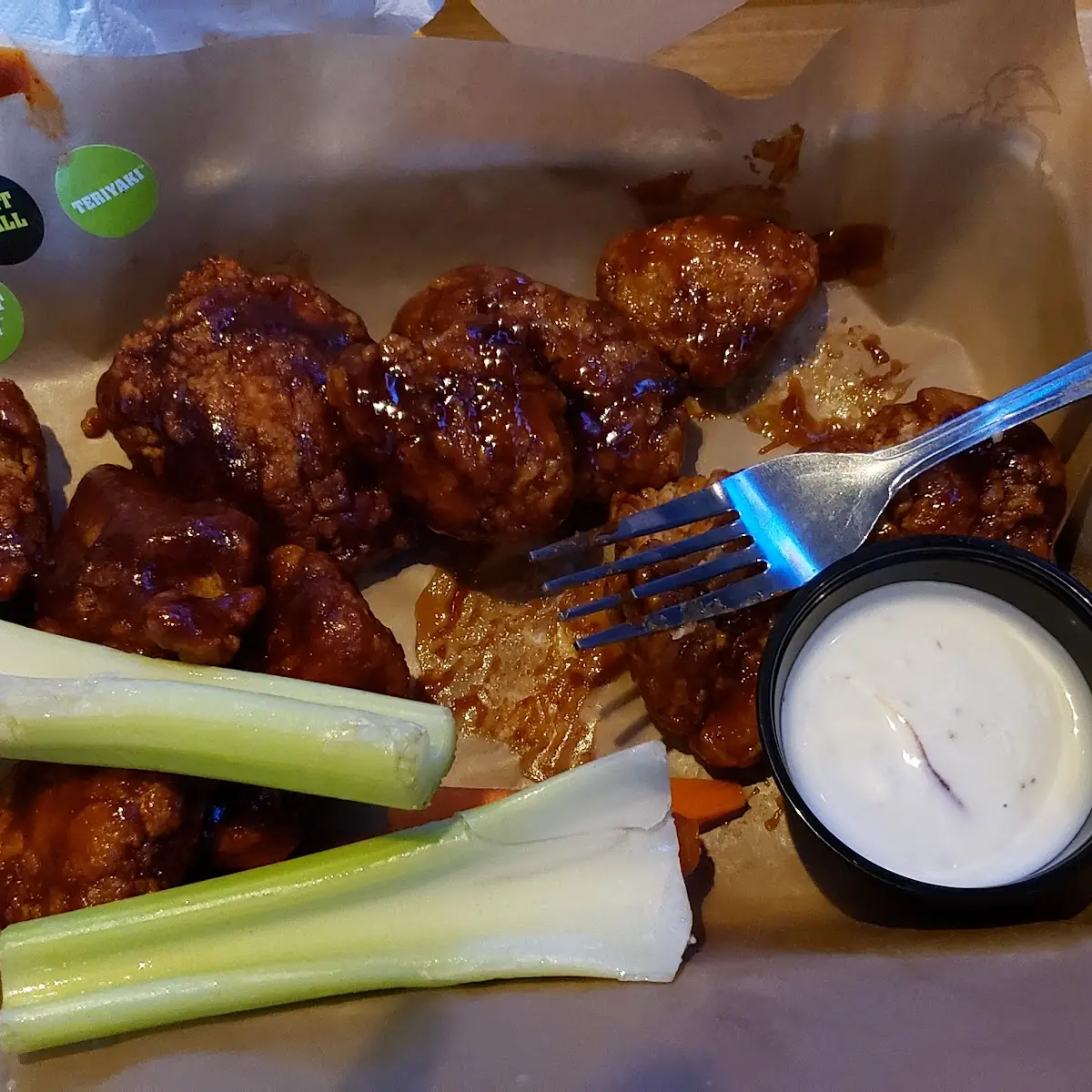 Honey BBQ Boneless Wings