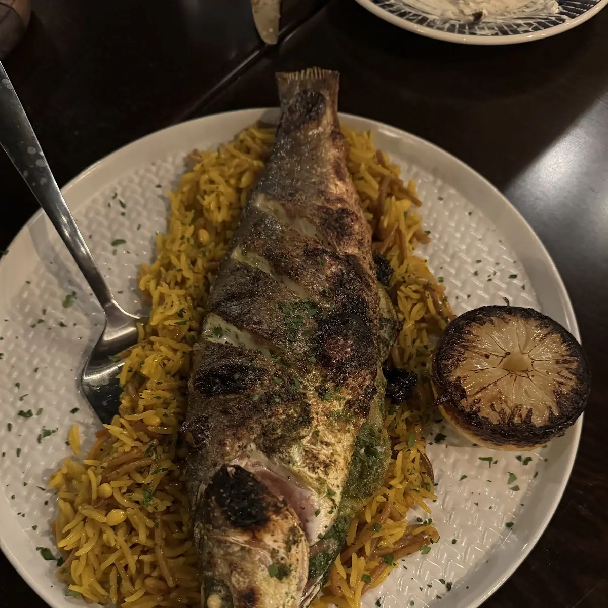 Fire Roasted Red Snapper