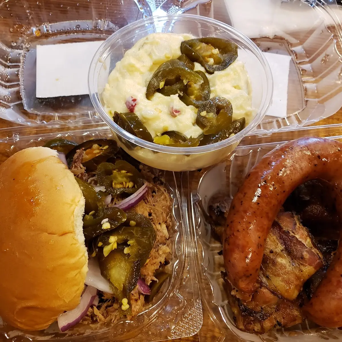 Pulled Pork Sandwich Potato Salad