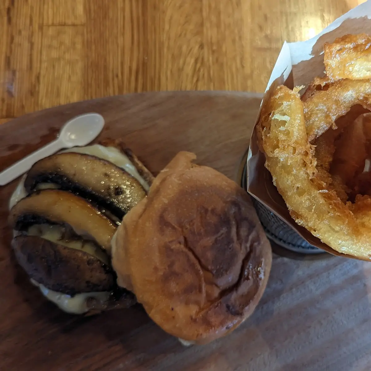 Mushroom Swiss Burger