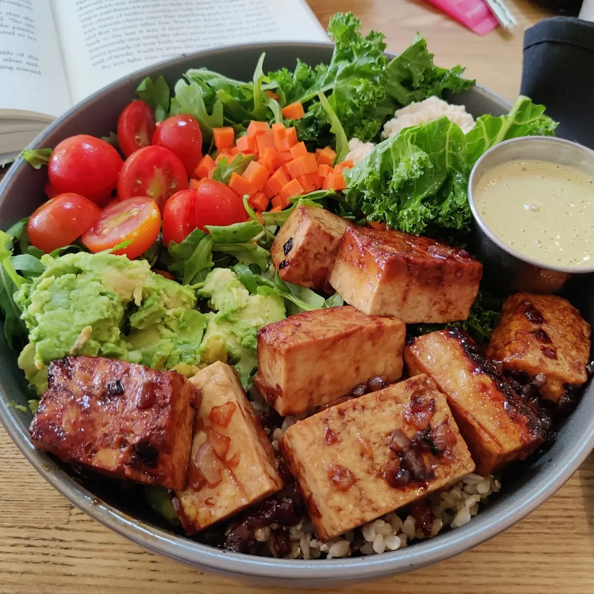 BBQ Tofu Wrap