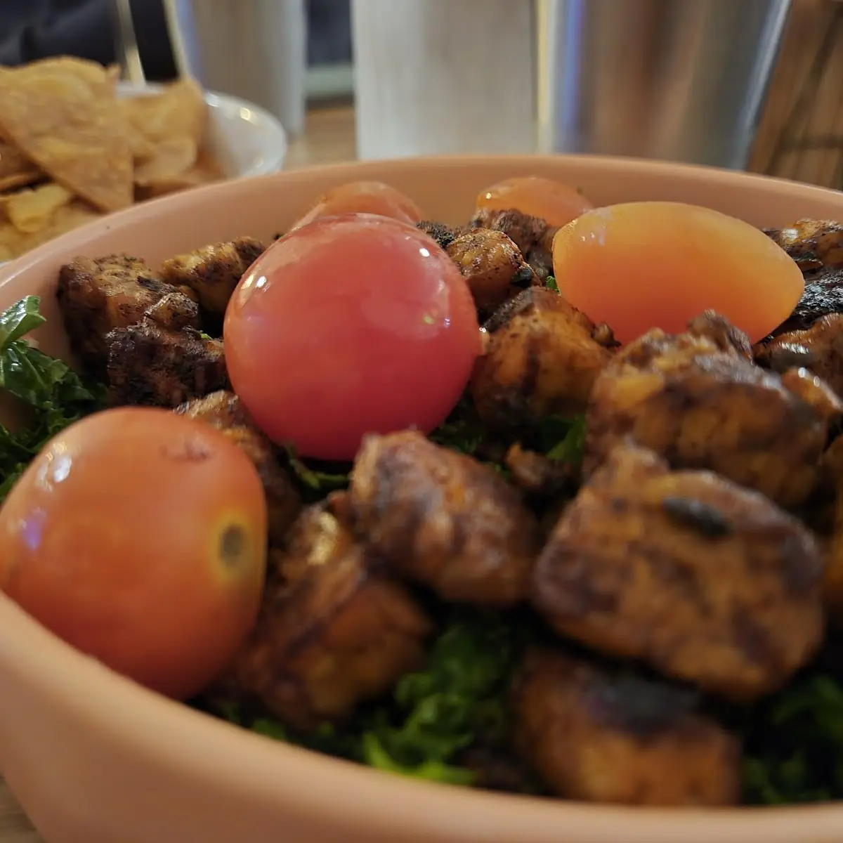 Kale Salad w Tempeh