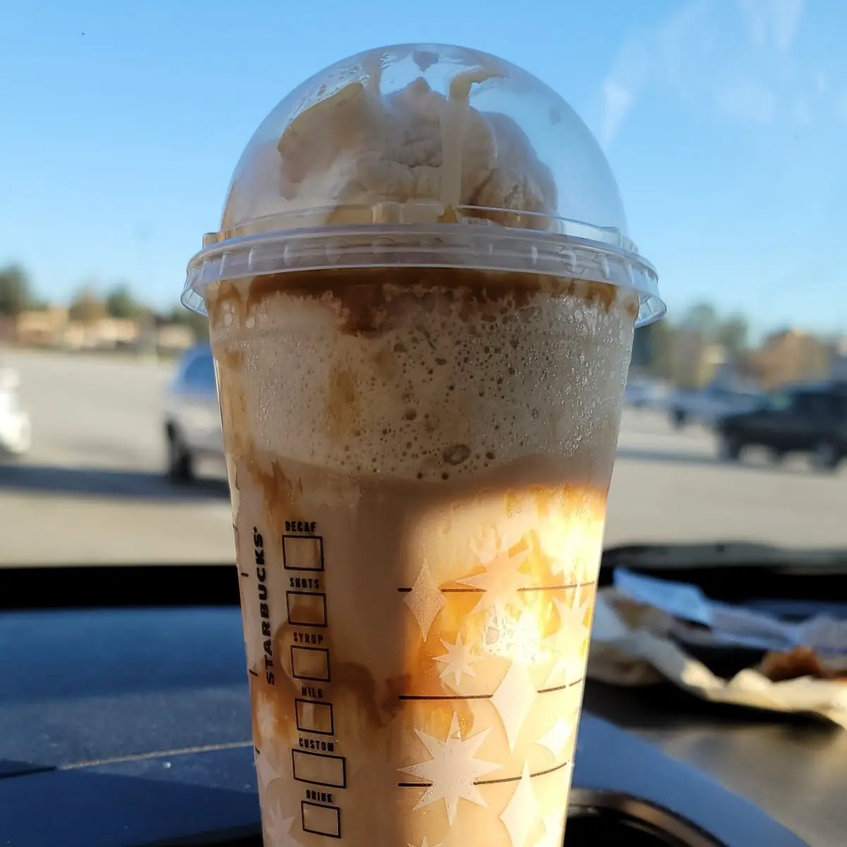 Caramel Frappuccino Blended Beverage