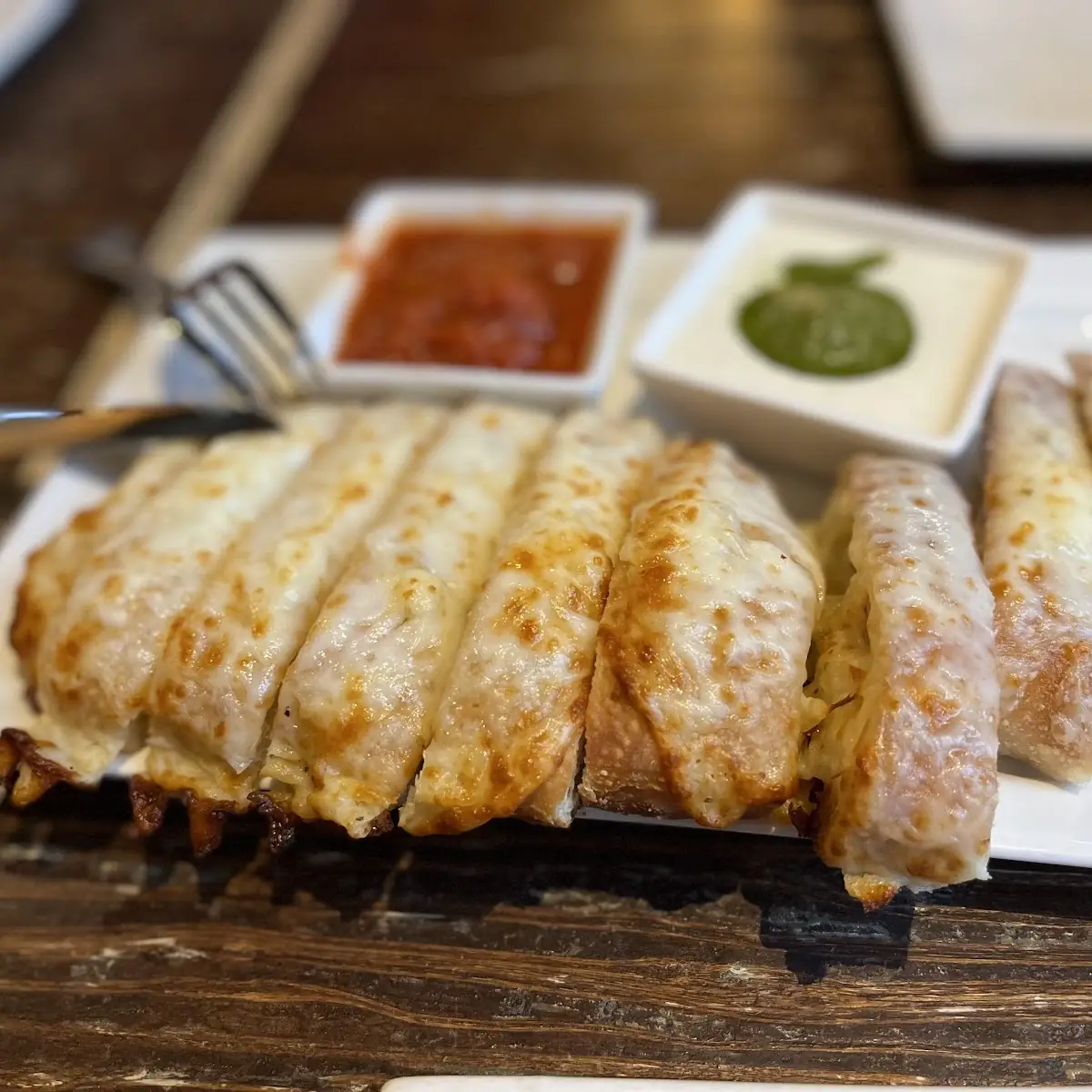 Cheesy Garlic Bread-Sticks
