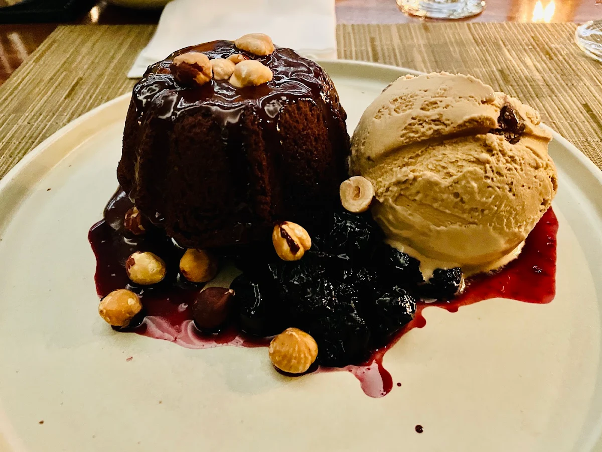 Bundt Cake and Ice Cream