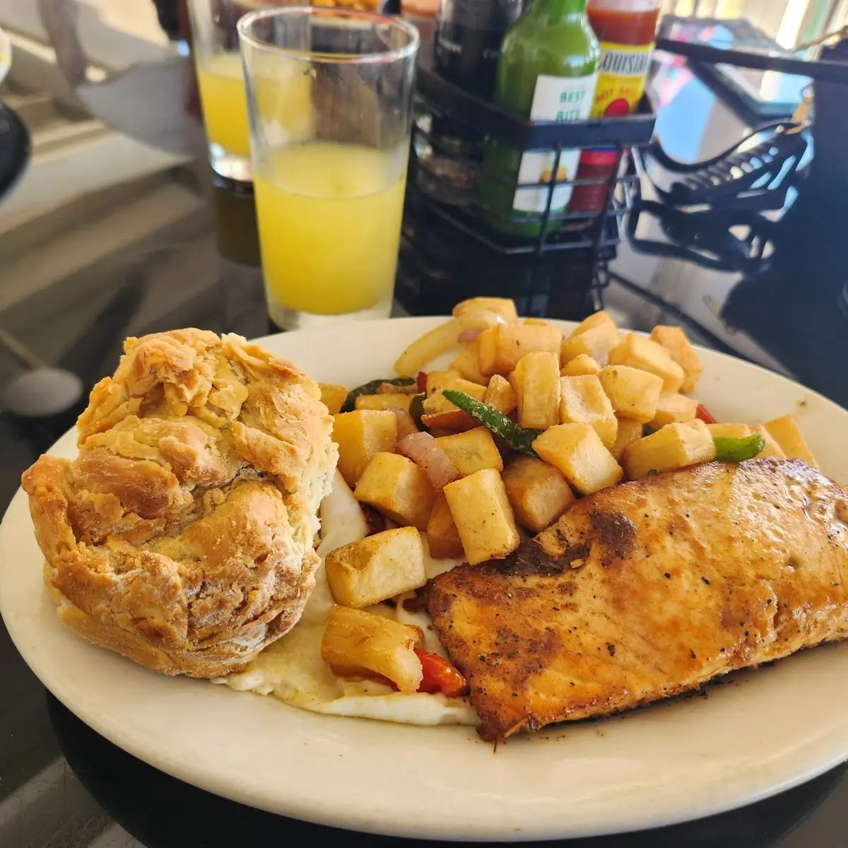 Blackened Salmon Today's Special