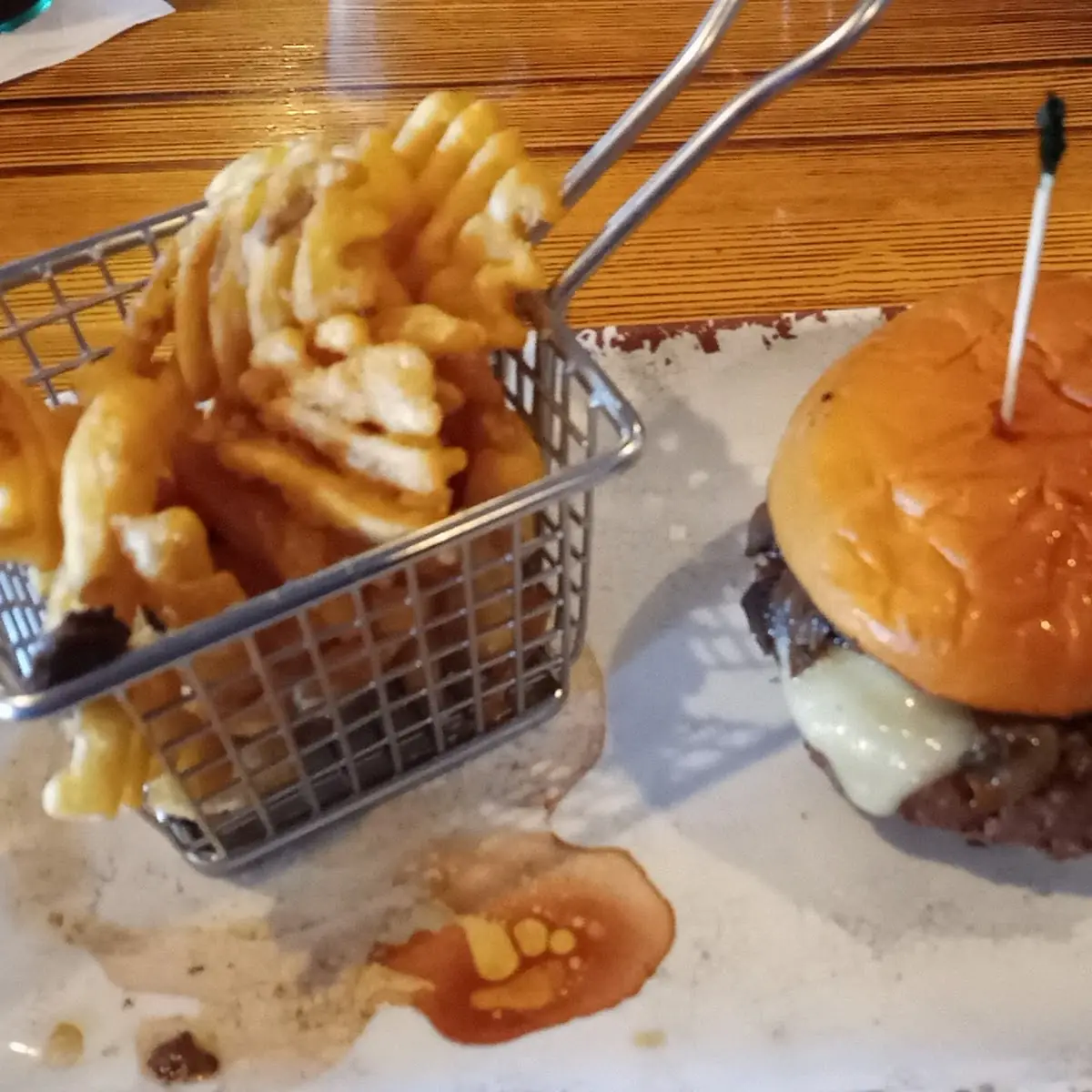 Mushroom Swiss Burger
