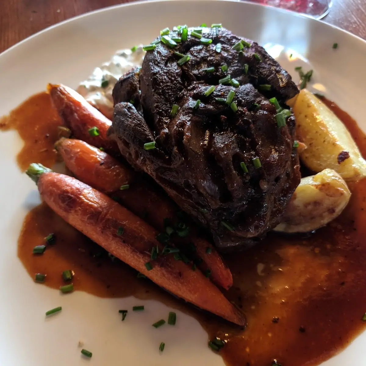 Pomegranate Braised Short Rib