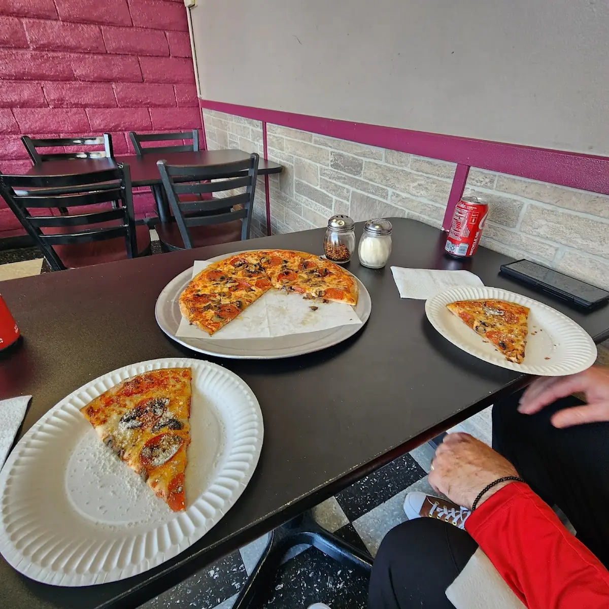 Pepperoni and Mushroom Thin Pizza