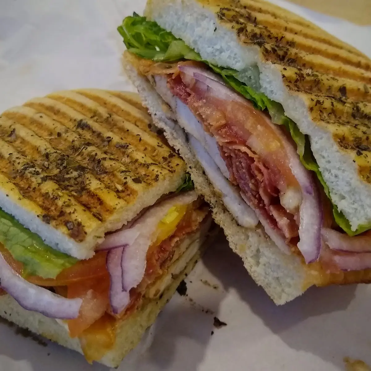 Smoky BBQ Chicken Panini