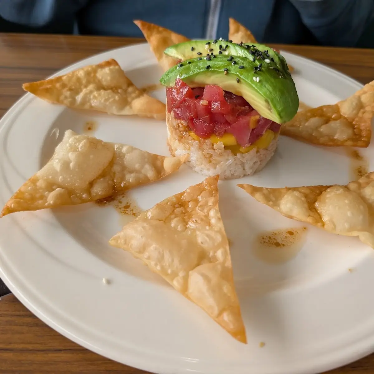 Ahi Poke Stack