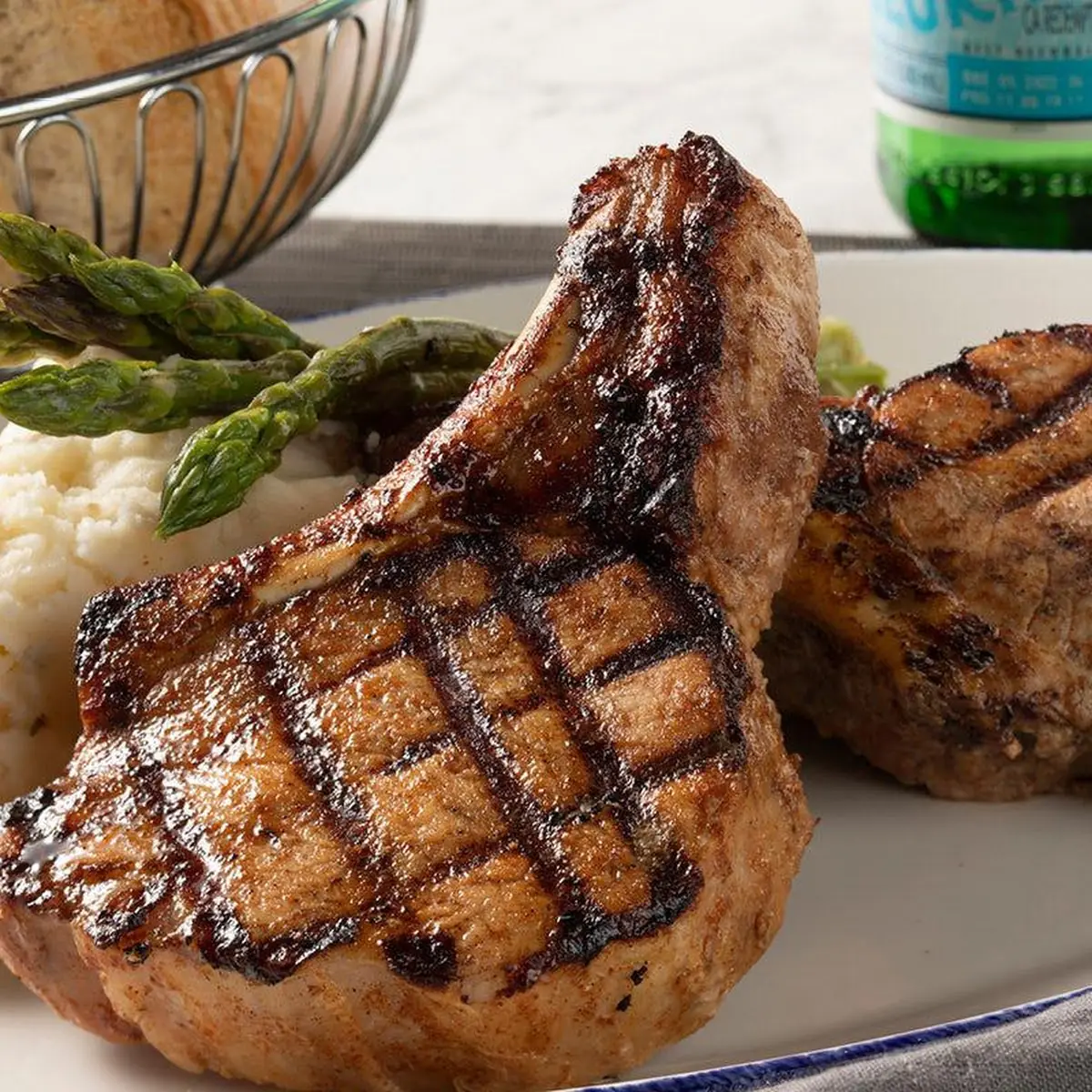 Tuscan Grilled Pork Chops