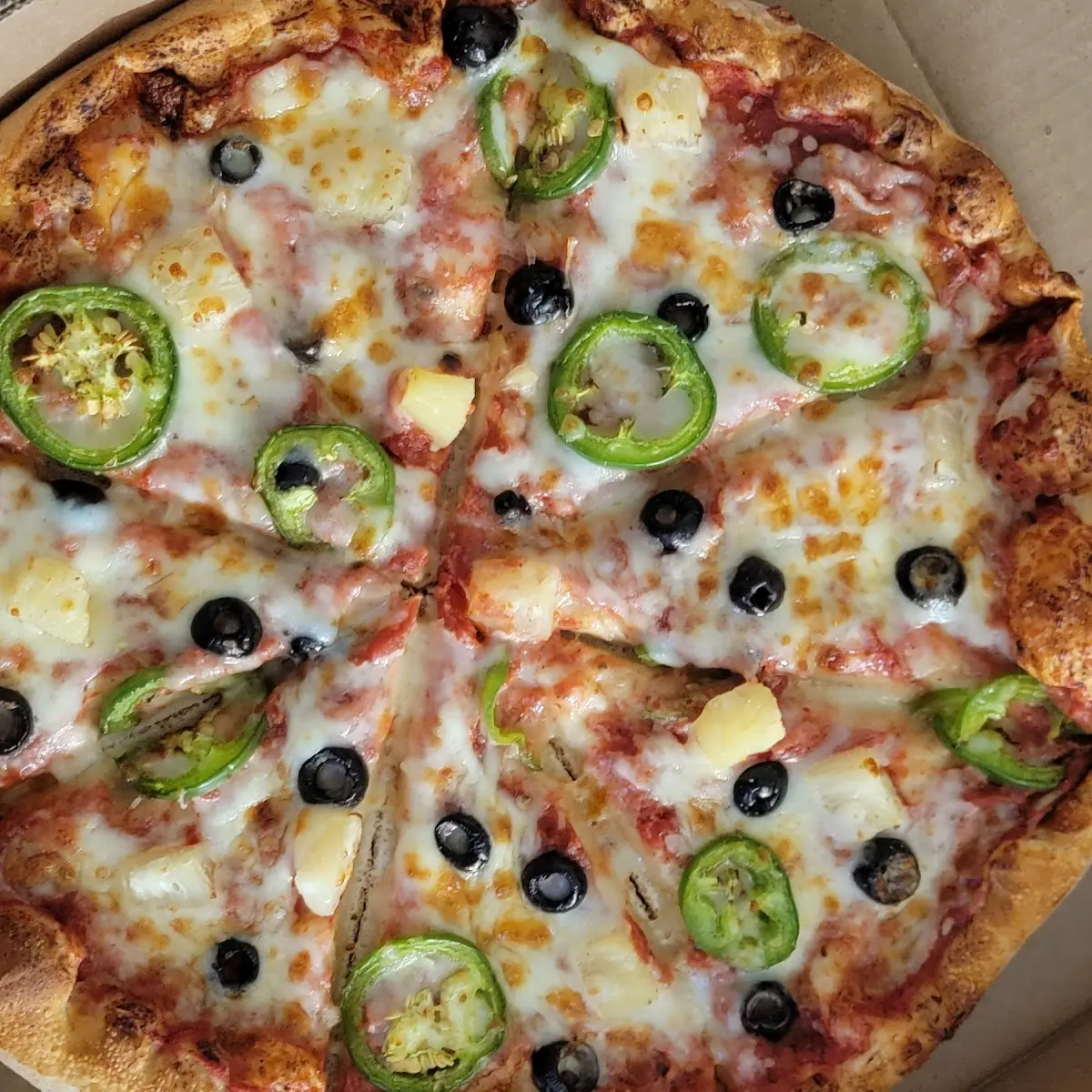 3 Topping Veggie Pizza