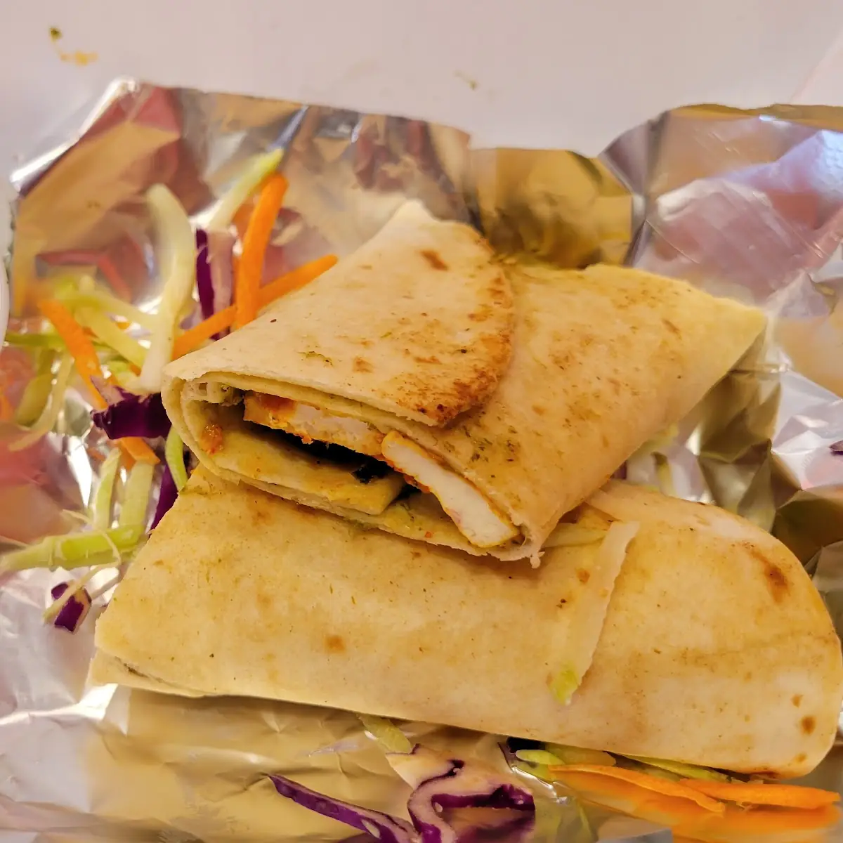Paneer Tikka Kathi Rool