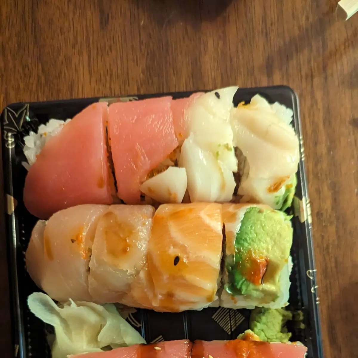 Red Chili Roll and Lucky Roll