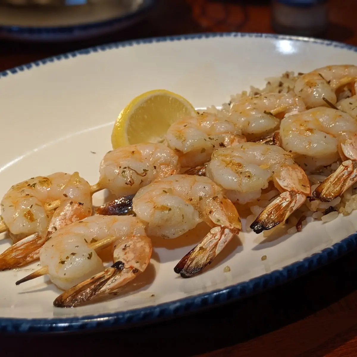 Blackened Shrimp Scampi