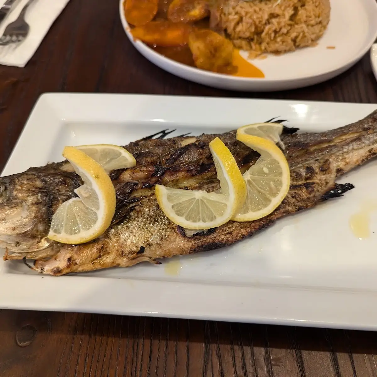 Grilled Branzino