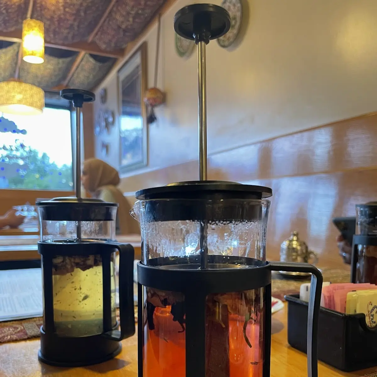 Ottoman and Mint Tea