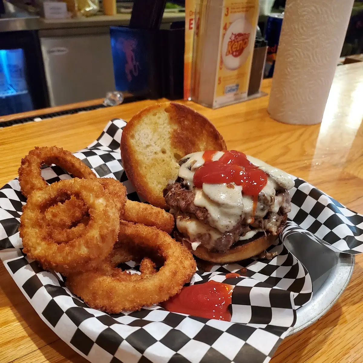 Swiss Mushroom Burger