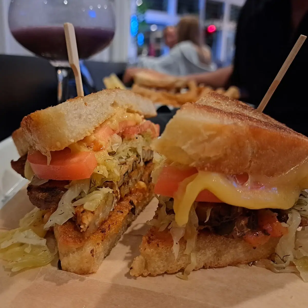Vegan Tempeh Reuben