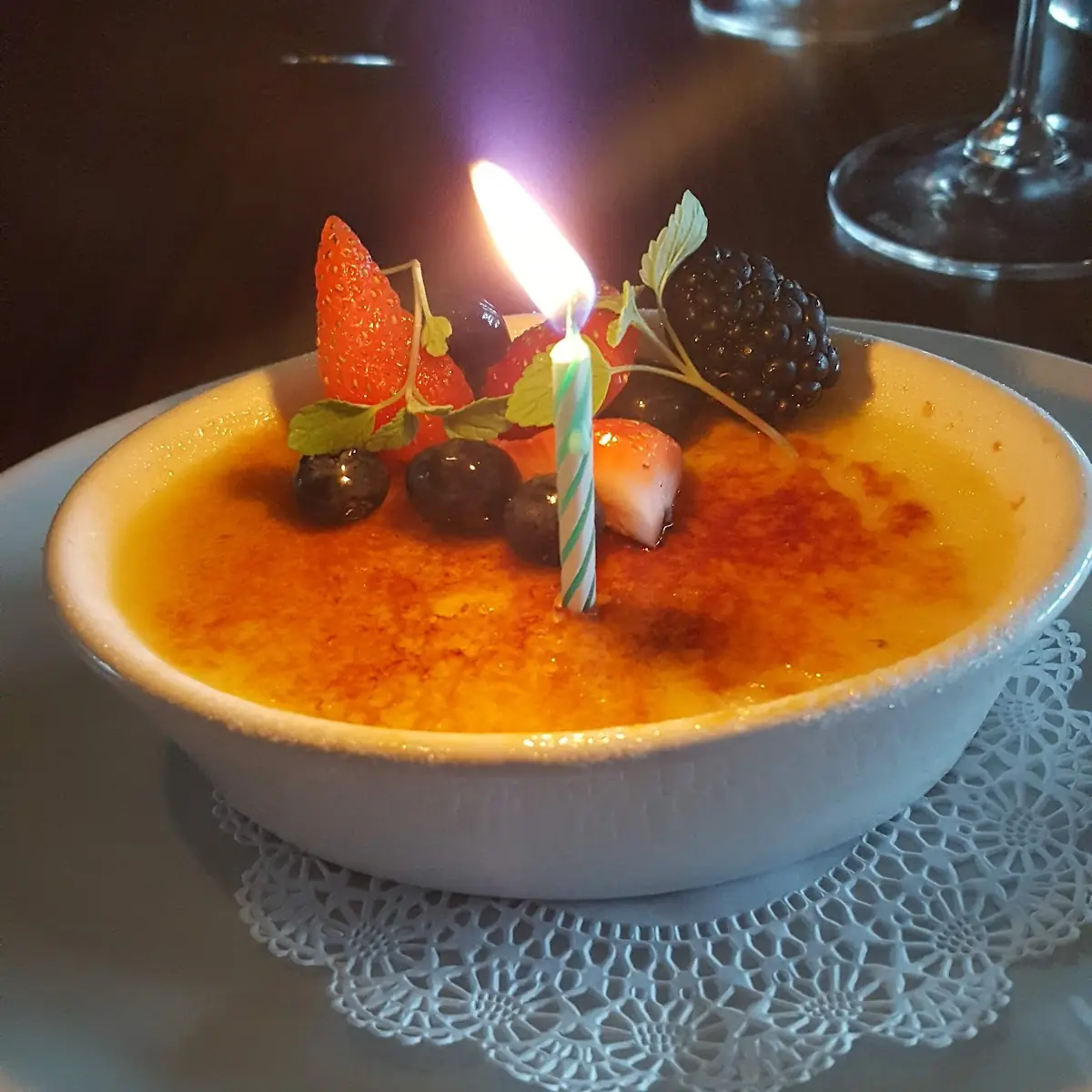 Mexican Lime Crème Brulee