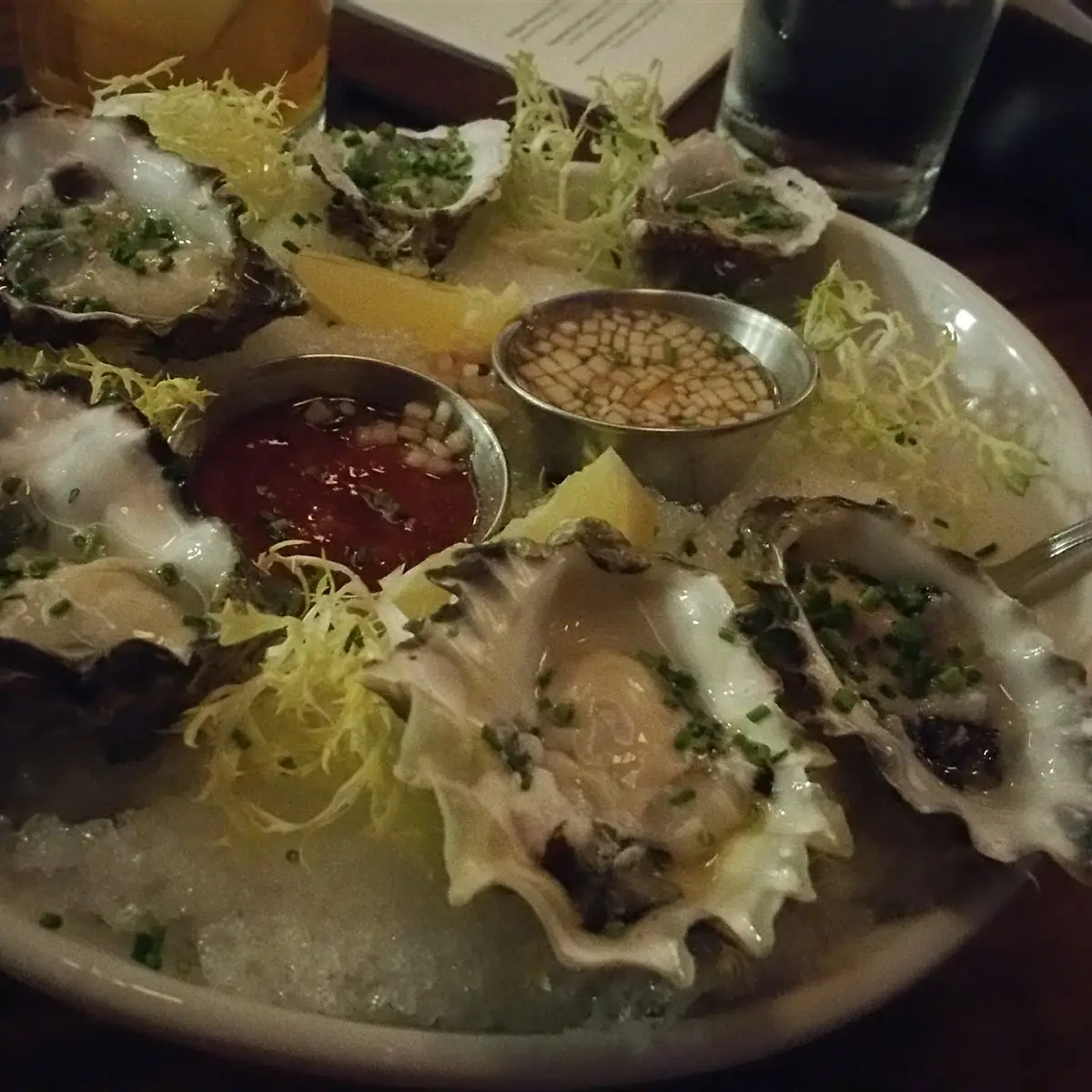 Oysters Rockefeller