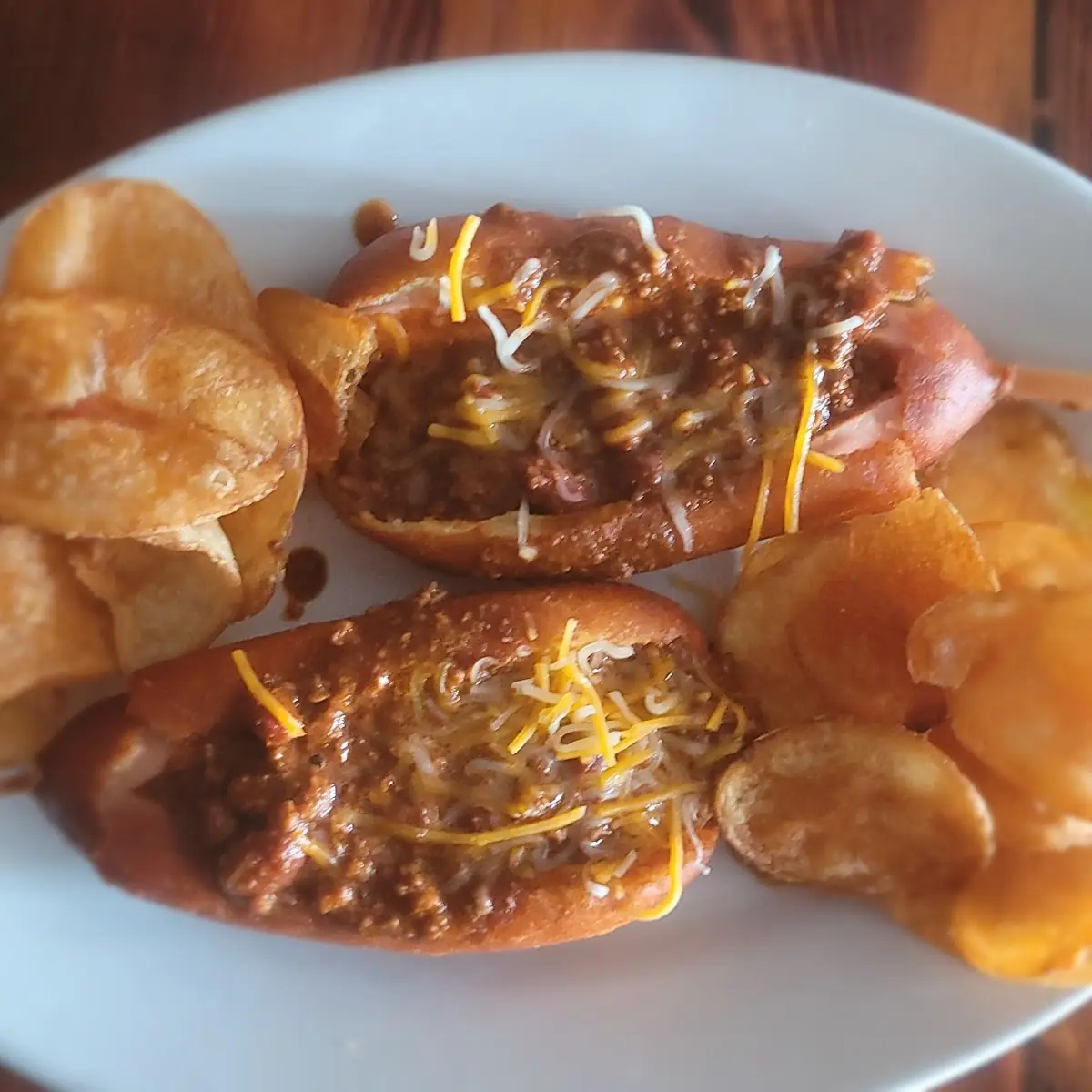 Chili Cheese Corn Dogs