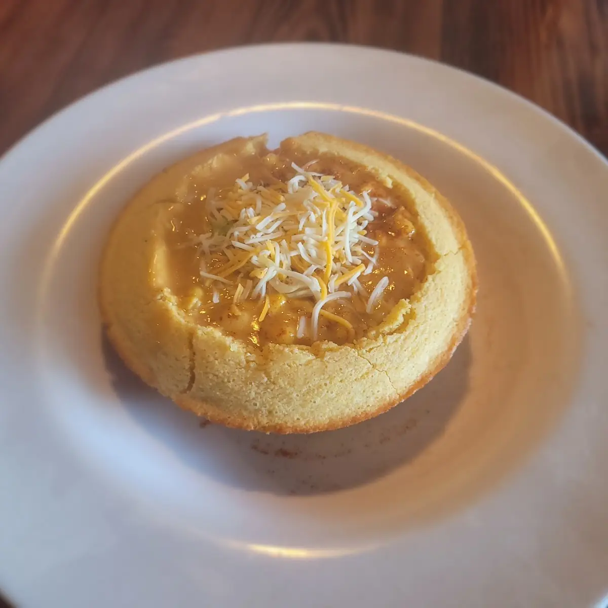 Fiesta Soup in Cornbread Bowl